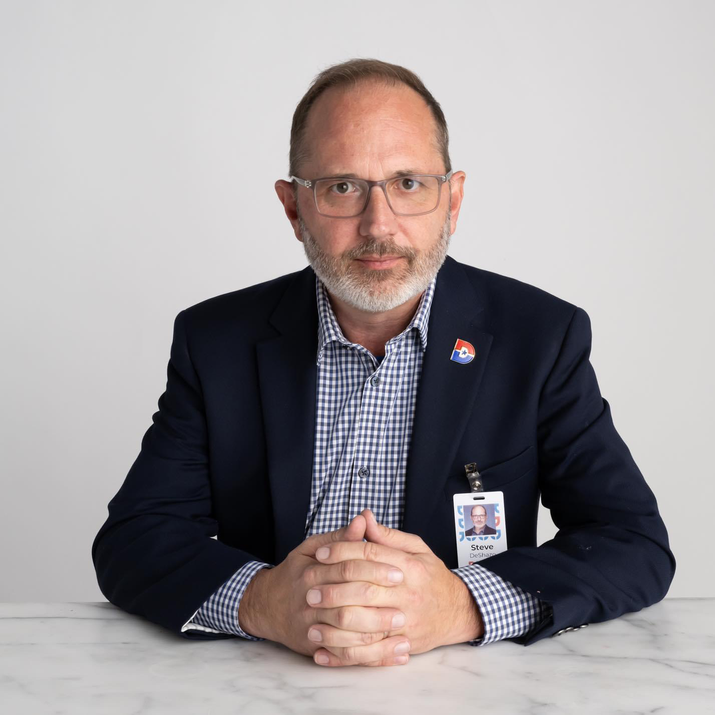 A photo of Steve DeShazo, Dallas College Bits and Bites event honoree.